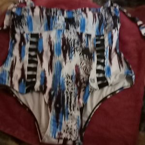 One piece bathing suit